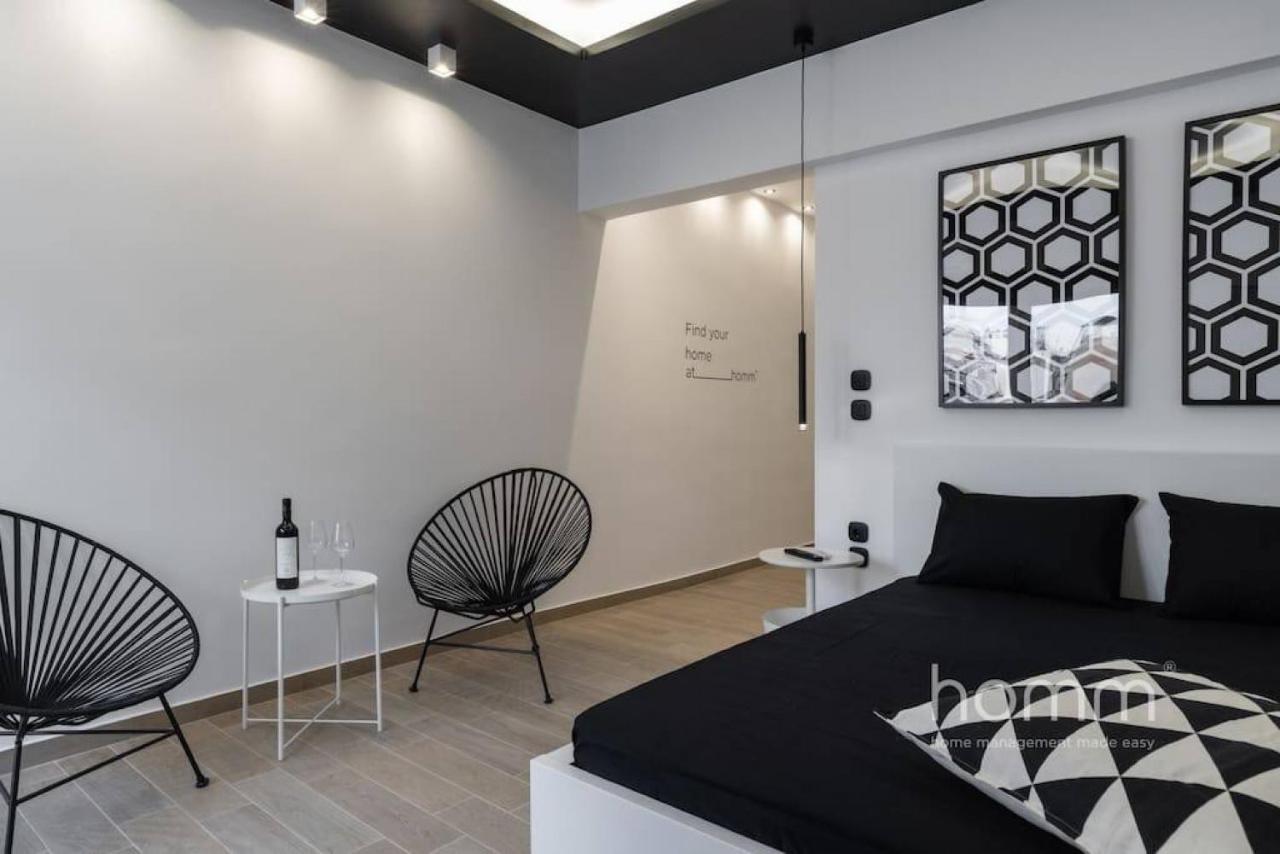 34Sqm Minimal Homm Apartment With Acropolis View Athens Luaran gambar
