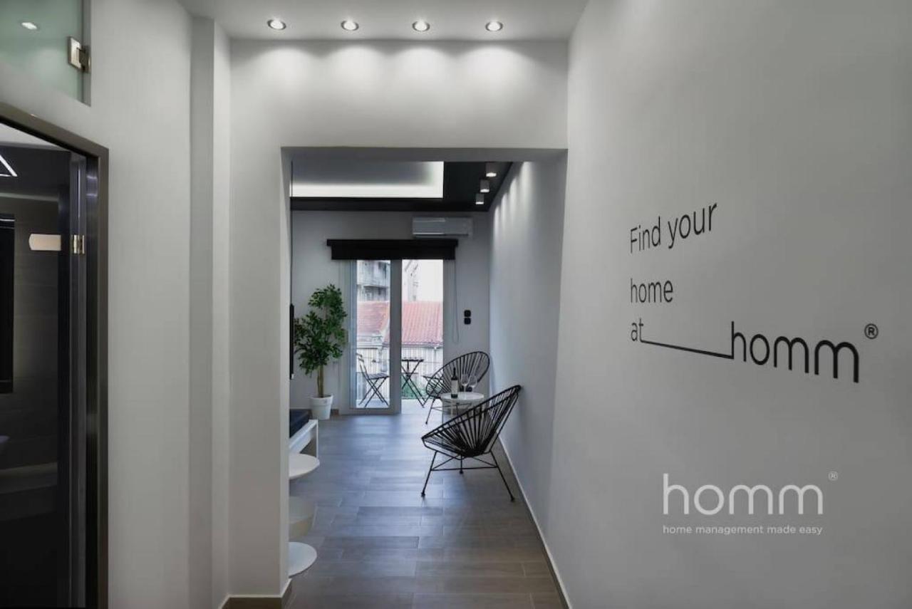 34Sqm Minimal Homm Apartment With Acropolis View Athens Luaran gambar