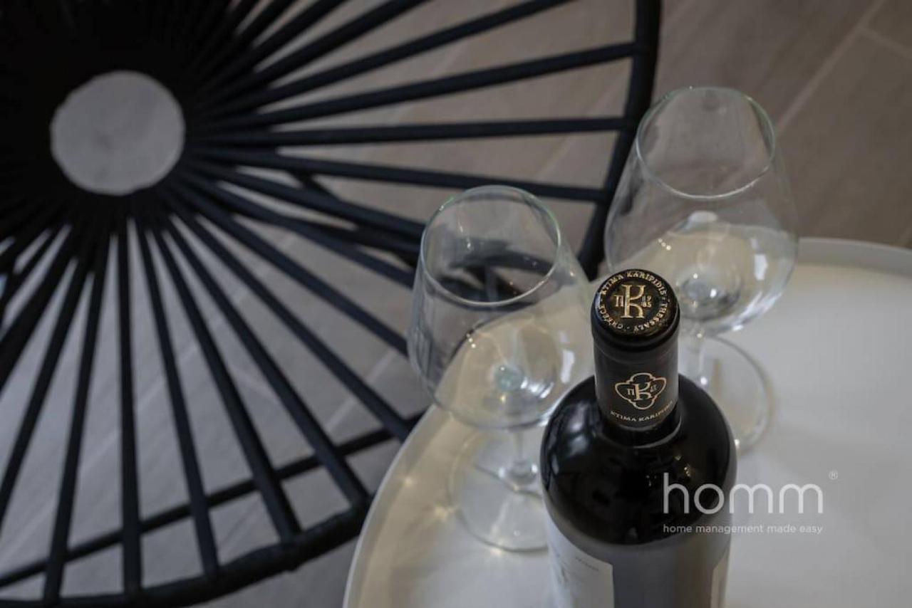 34Sqm Minimal Homm Apartment With Acropolis View Athens Luaran gambar